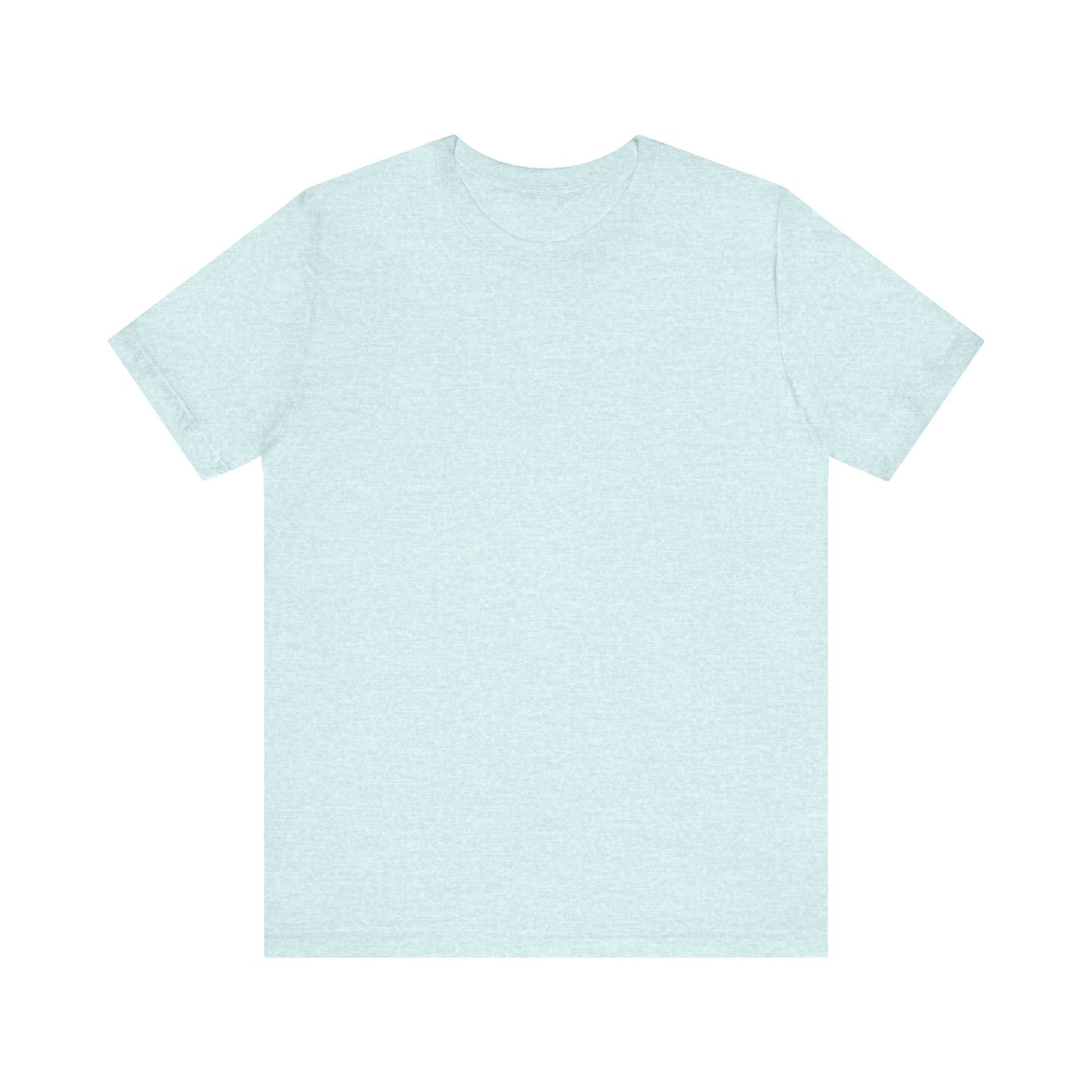 Personalized Unisex Jersey Short Sleeve Tee: Casual Comfort for Everyday Style, Perfect for Gifts, Summer Wear, Relaxation, Festivals, Families