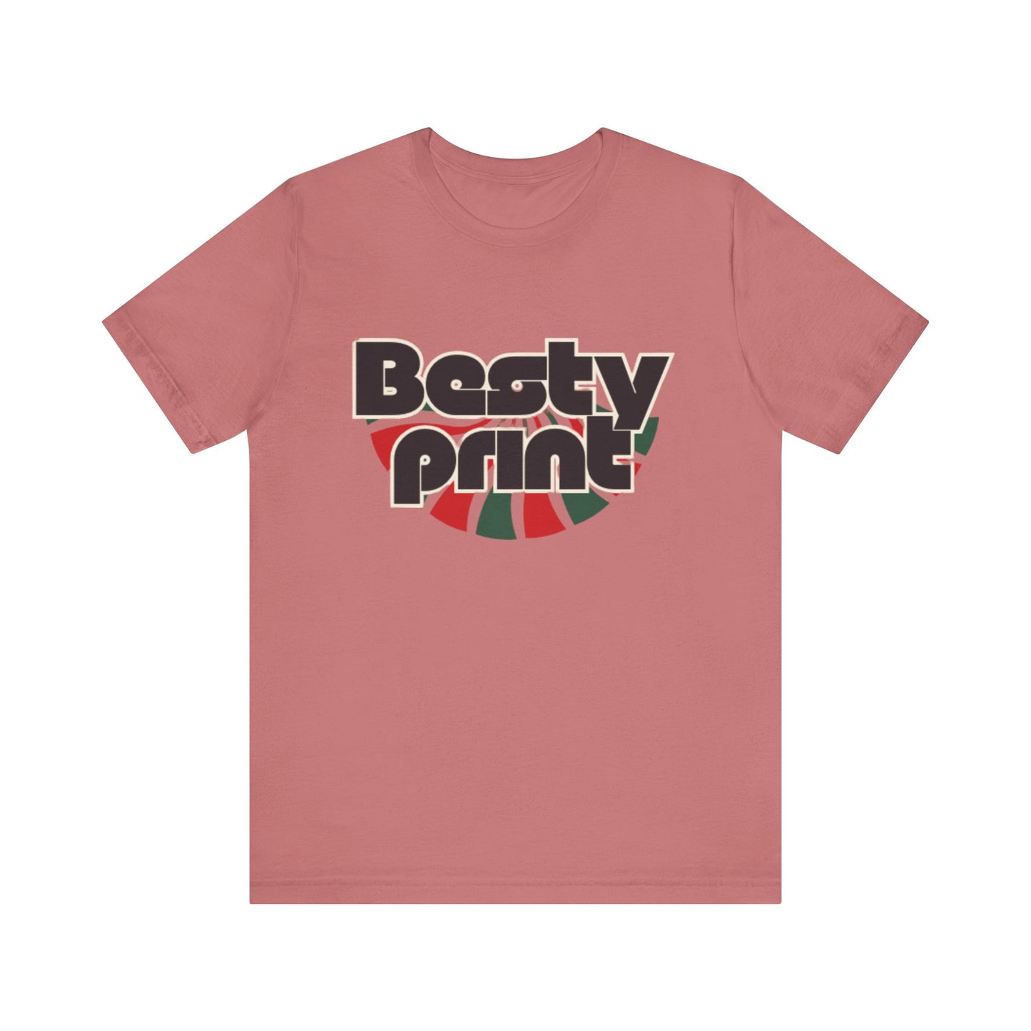 Besty Print Unisex Jersey Tee - Fun and Trendy T-Shirt for Friends, Casual Wear, Gifts, Parties, Holidays