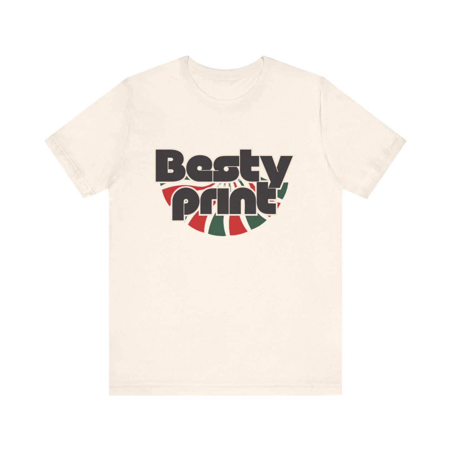 Besty Print Unisex Jersey Tee - Fun and Trendy T-Shirt for Friends, Casual Wear, Gifts, Parties, Holidays