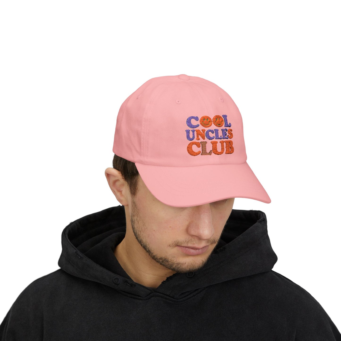 Cool Uncles Club Classic Dad Cap - Fun Gift for Uncles, Casual Wear, Outdoor Activities, Family Gatherings, Unique Accessories