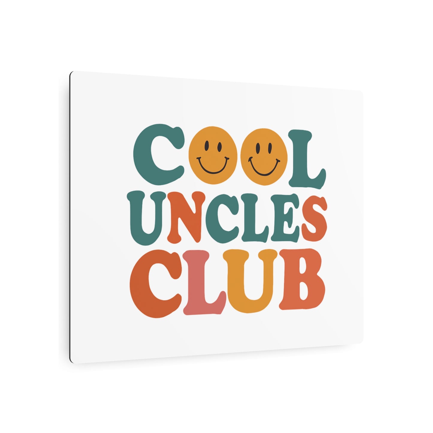 Cool Uncles Club Metal Art Sign, Home Decor, Wall Art, Gift for Uncles, Unique Sign, Family Celebration Decor
