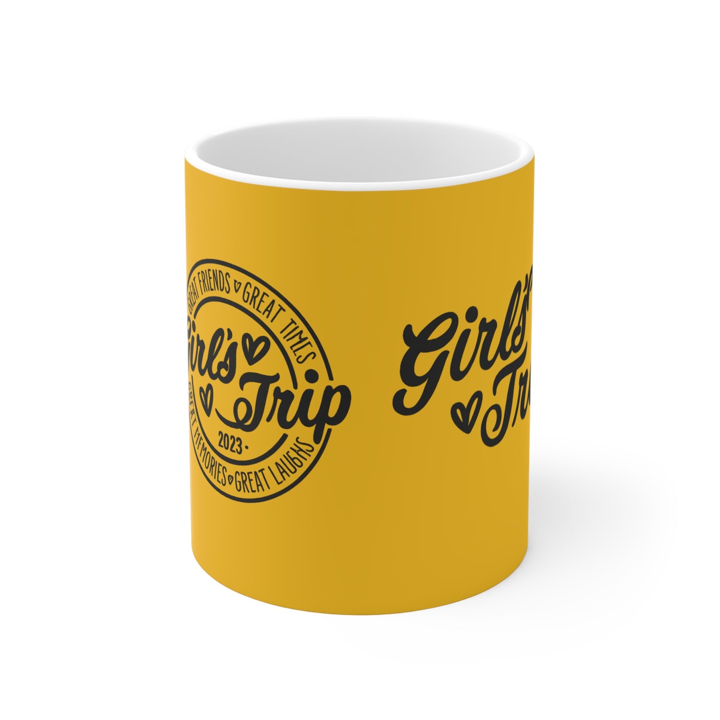 Girls' Trip Mug - Perfect for Friends Gatherings, Travel Lovers, Gifts, Fun Memories, Group Adventures