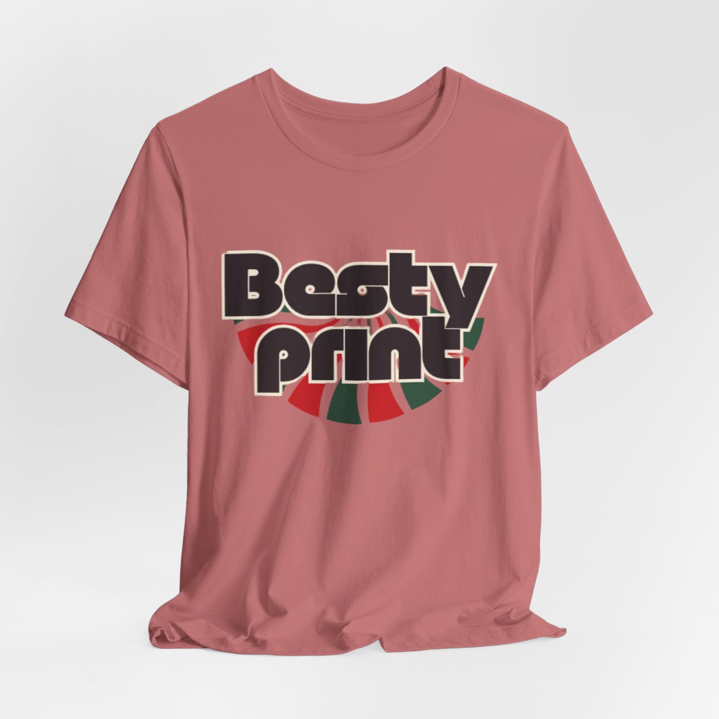 Besty Print Unisex Jersey Tee - Fun and Trendy T-Shirt for Friends, Casual Wear, Gifts, Parties, Holidays