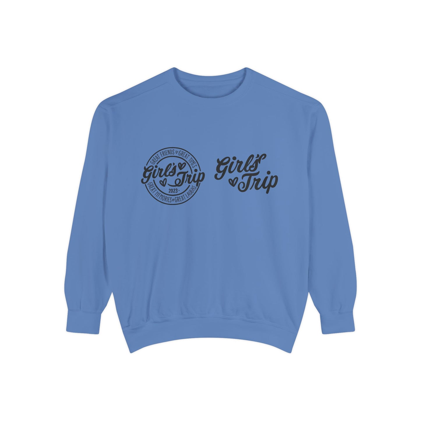 Girls Trip Unisex Sweatshirt, Cozy Girls Weekend Apparel, Perfect for Group Travel, Gift for Friends, Casual Fashion for Getaways