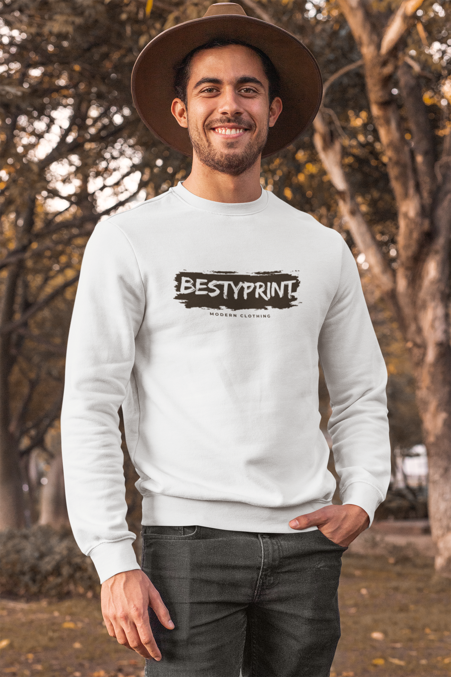 Bestie Sweatshirt, Unisex Garment-Dyed Sweatshirt, Cozy Gift for Friends, Casual Wear, Perfect for Birthdays and Celebrations