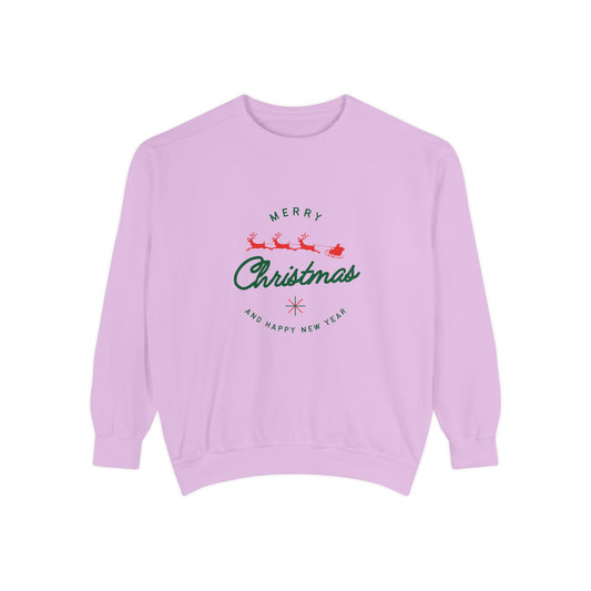 Merry Christmas Unisex Sweatshirt, Cozy Holiday Apparel, Gift for Him/Her, Festive Sweatshirt, New Year Celebrations