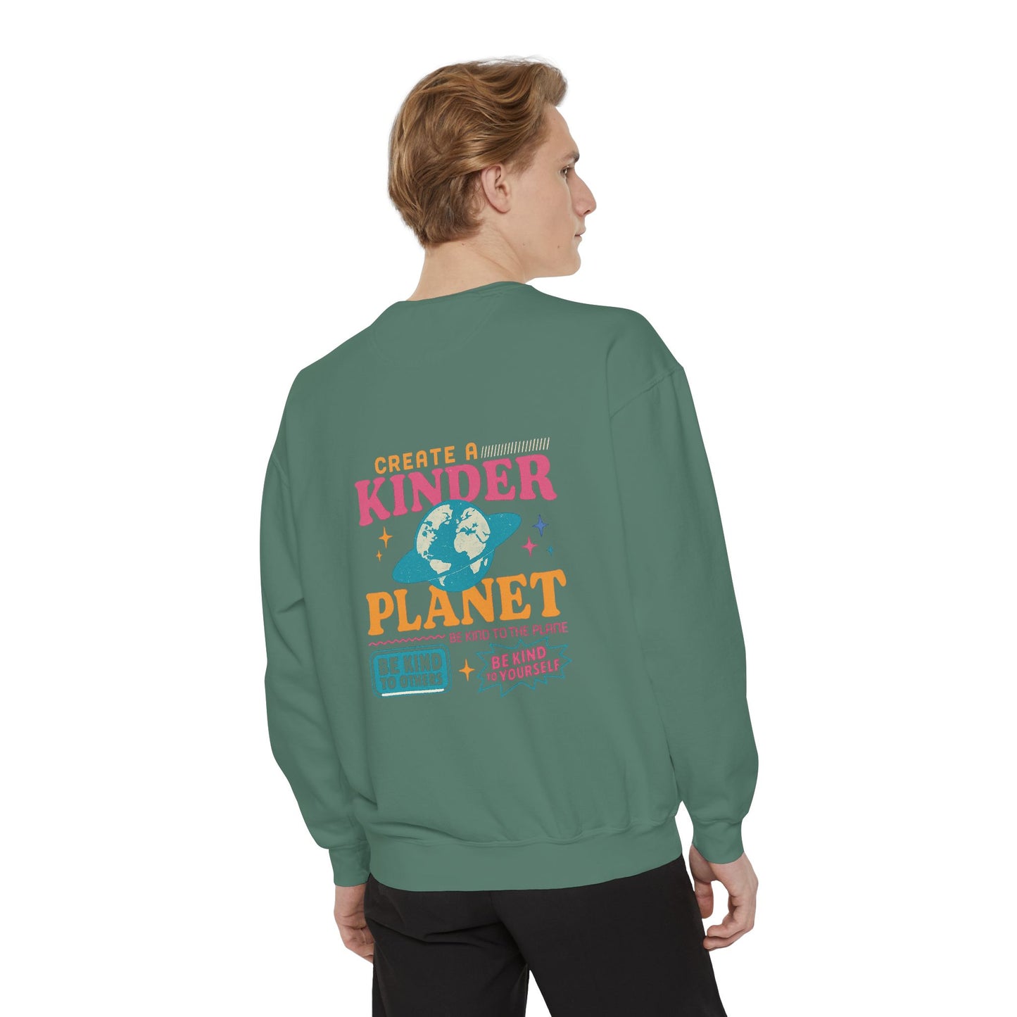 Unisex Garment-Dyed Sweatshirt with Kindness Message, Eco-Friendly Apparel, Trendy Sweatshirt, Gifts for Earth Lovers, Everyday [...]