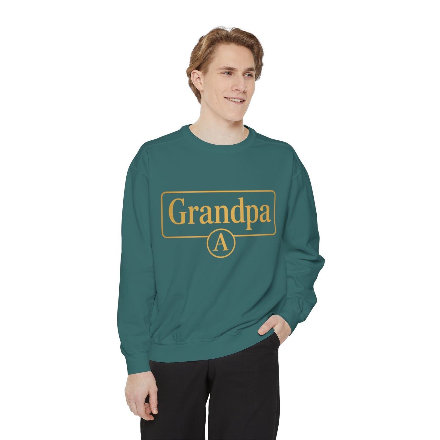 Grandpa Sweatshirt - Cozy Gift for Grandpa, Unisex Garment-Dyed Sweatshirt, Comfortable Casual Wear, Perfect for Family Gatherings, [...]