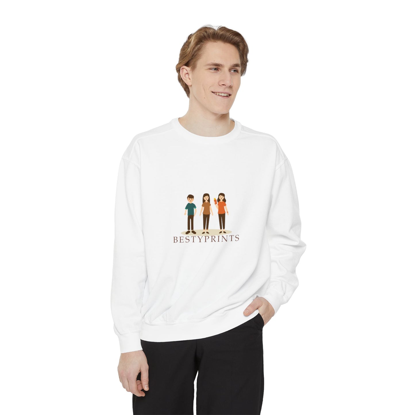 Cozy Unisex Garment-Dyed Sweatshirt with Whimsical Design | Comfortable Casualwear, Perfect for Gifting, Everyday Wear, Spring [...]