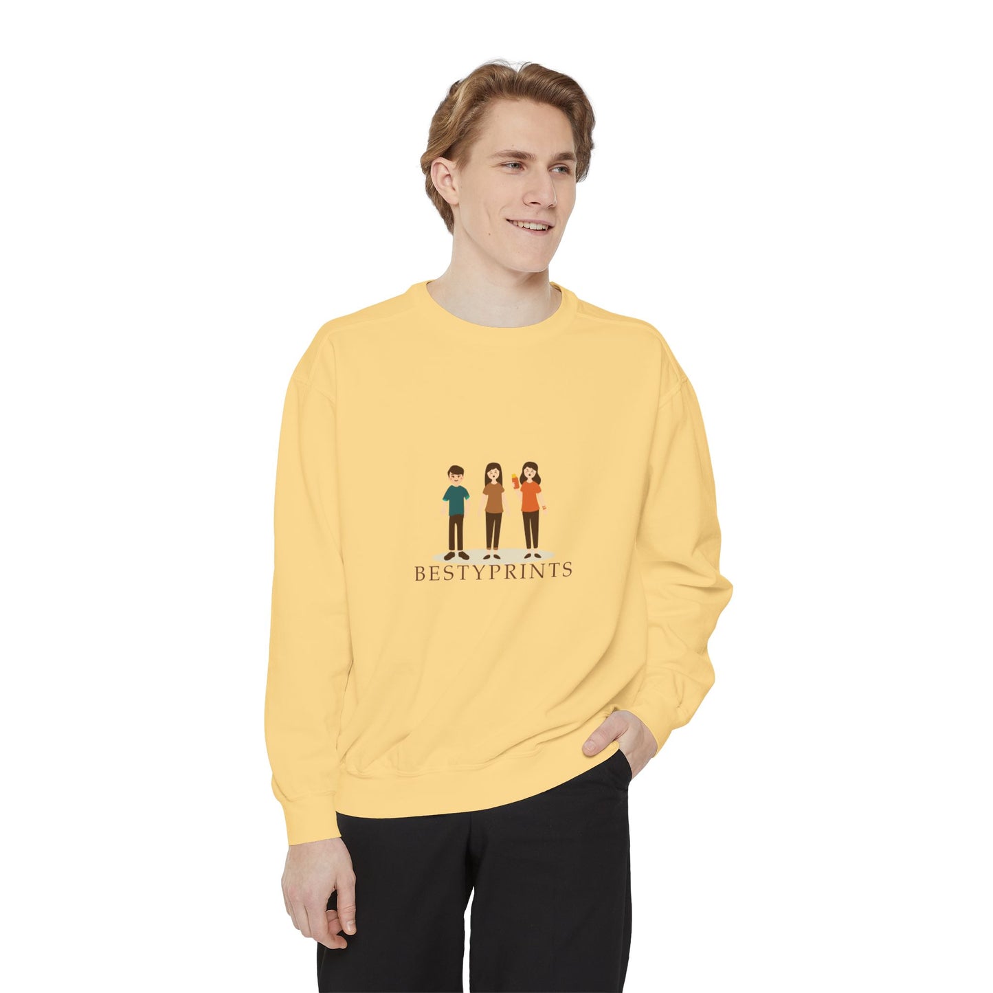 Cozy Unisex Garment-Dyed Sweatshirt with Whimsical Design | Comfortable Casualwear, Perfect for Gifting, Everyday Wear, Spring [...]