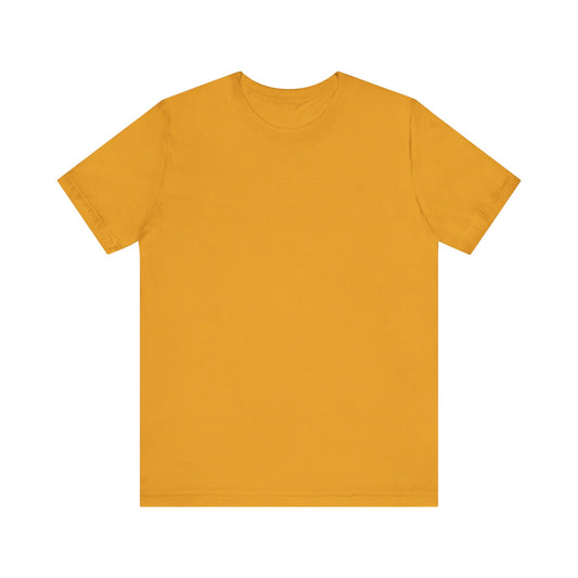 Personalized Unisex Jersey Short Sleeve Tee: Casual Comfort for Everyday Style, Perfect for Gifts, Summer Wear, Relaxation, Festivals, Families