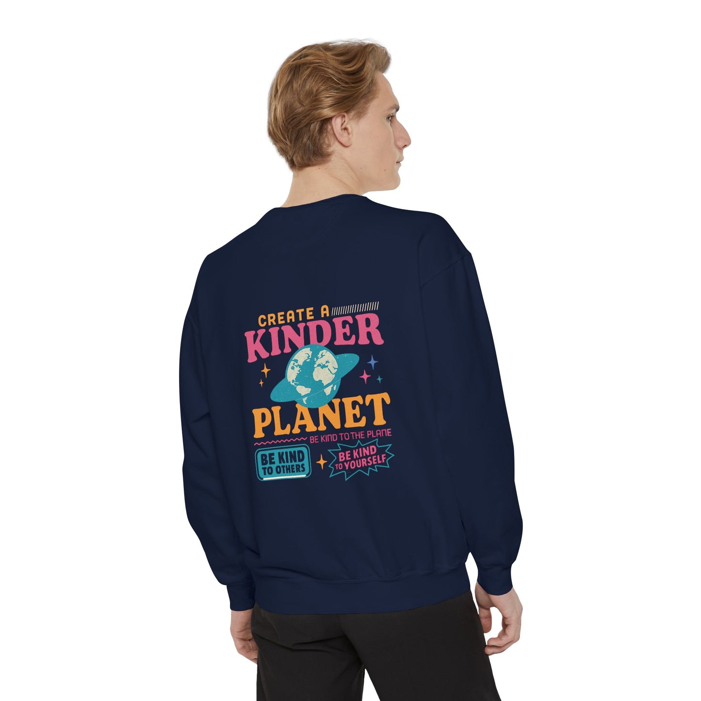Unisex Garment-Dyed Sweatshirt with Kindness Message, Eco-Friendly Apparel, Trendy Sweatshirt, Gifts for Earth Lovers, Everyday [...]