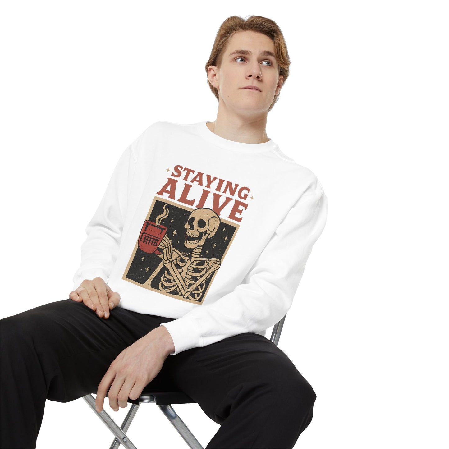 Unisex Garment-Dyed Sweatshirt