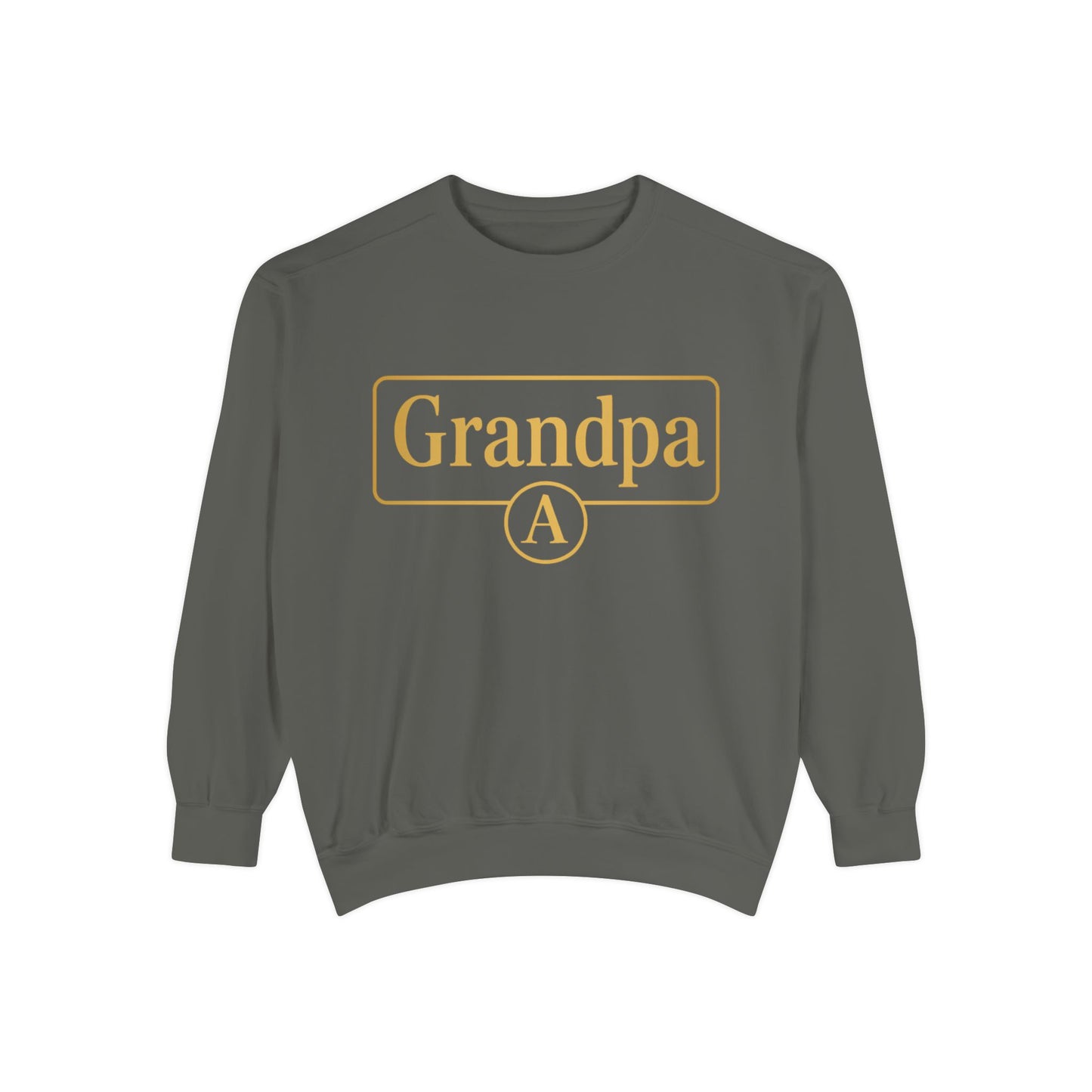 Grandpa Sweatshirt - Cozy Gift for Grandpa, Unisex Garment-Dyed Sweatshirt, Comfortable Casual Wear, Perfect for Family Gatherings, [...]