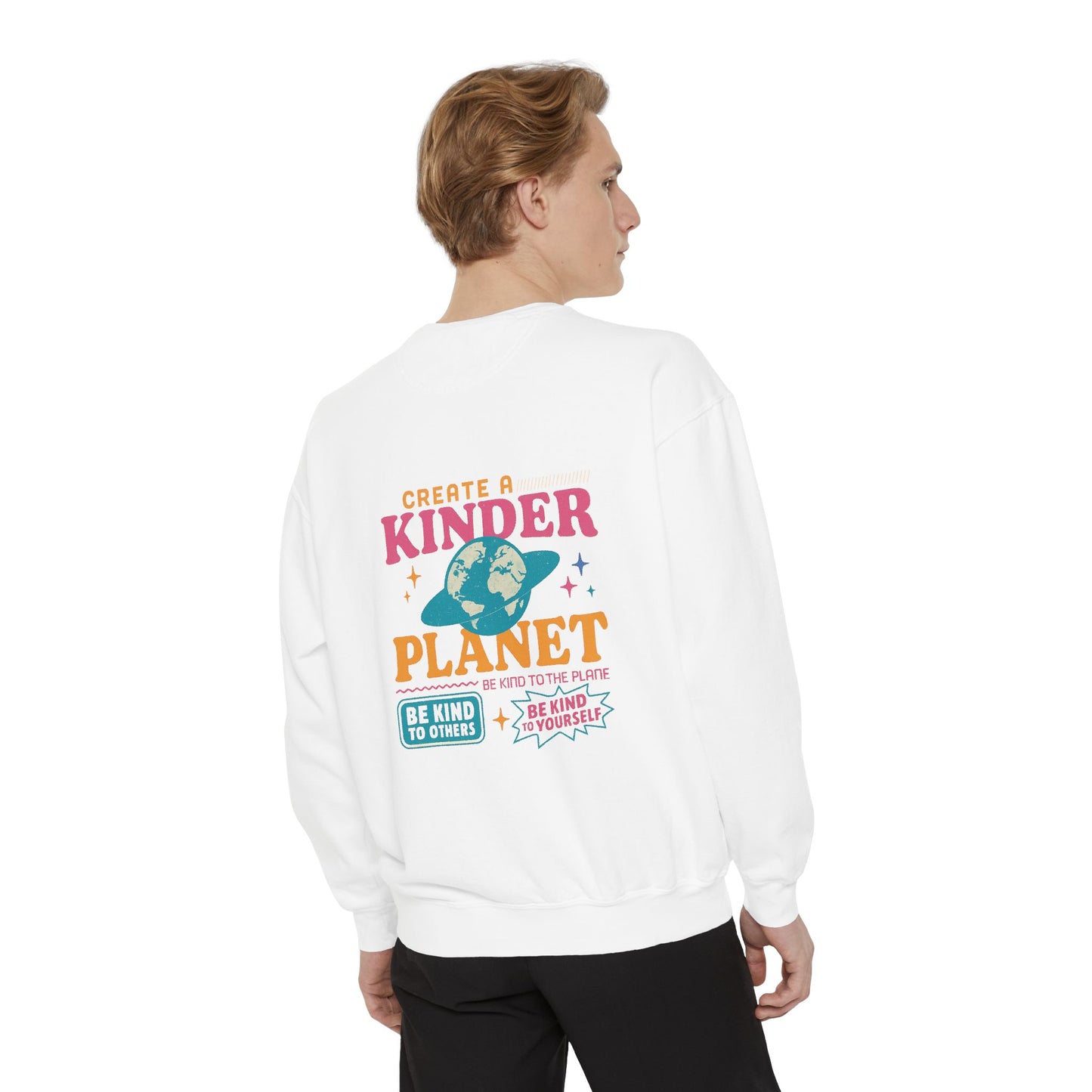 Unisex Garment-Dyed Sweatshirt with Kindness Message, Eco-Friendly Apparel, Trendy Sweatshirt, Gifts for Earth Lovers, Everyday [...]