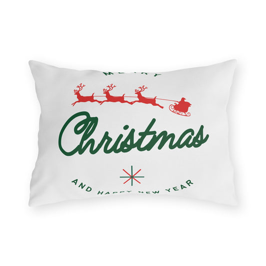 Christmas Outdoor Pillows, Holiday Decor, Patio Gifts, Seasonal Home Accents, Festive Cushion Covers, Merry Christmas Decorations