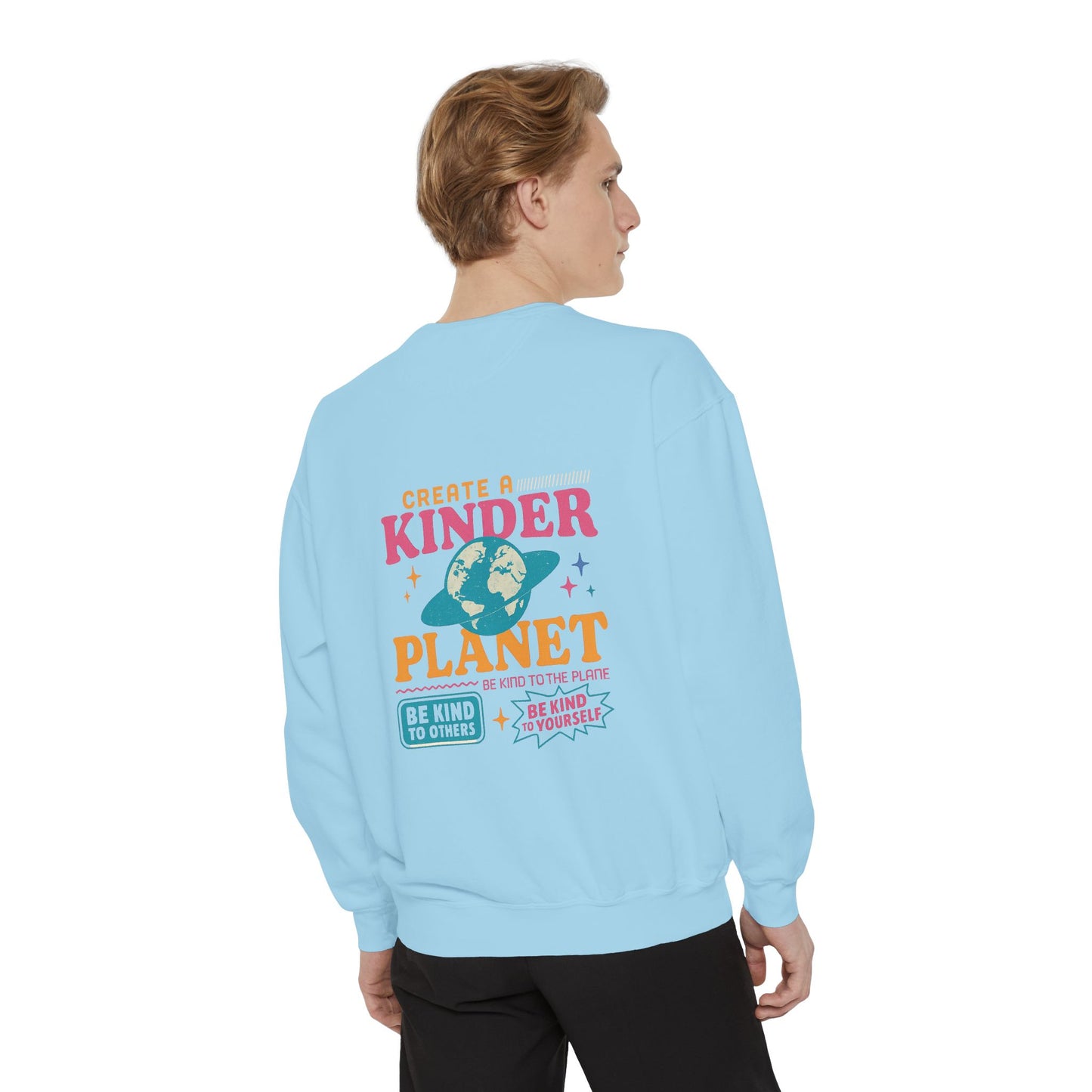 Unisex Garment-Dyed Sweatshirt with Kindness Message, Eco-Friendly Apparel, Trendy Sweatshirt, Gifts for Earth Lovers, Everyday [...]