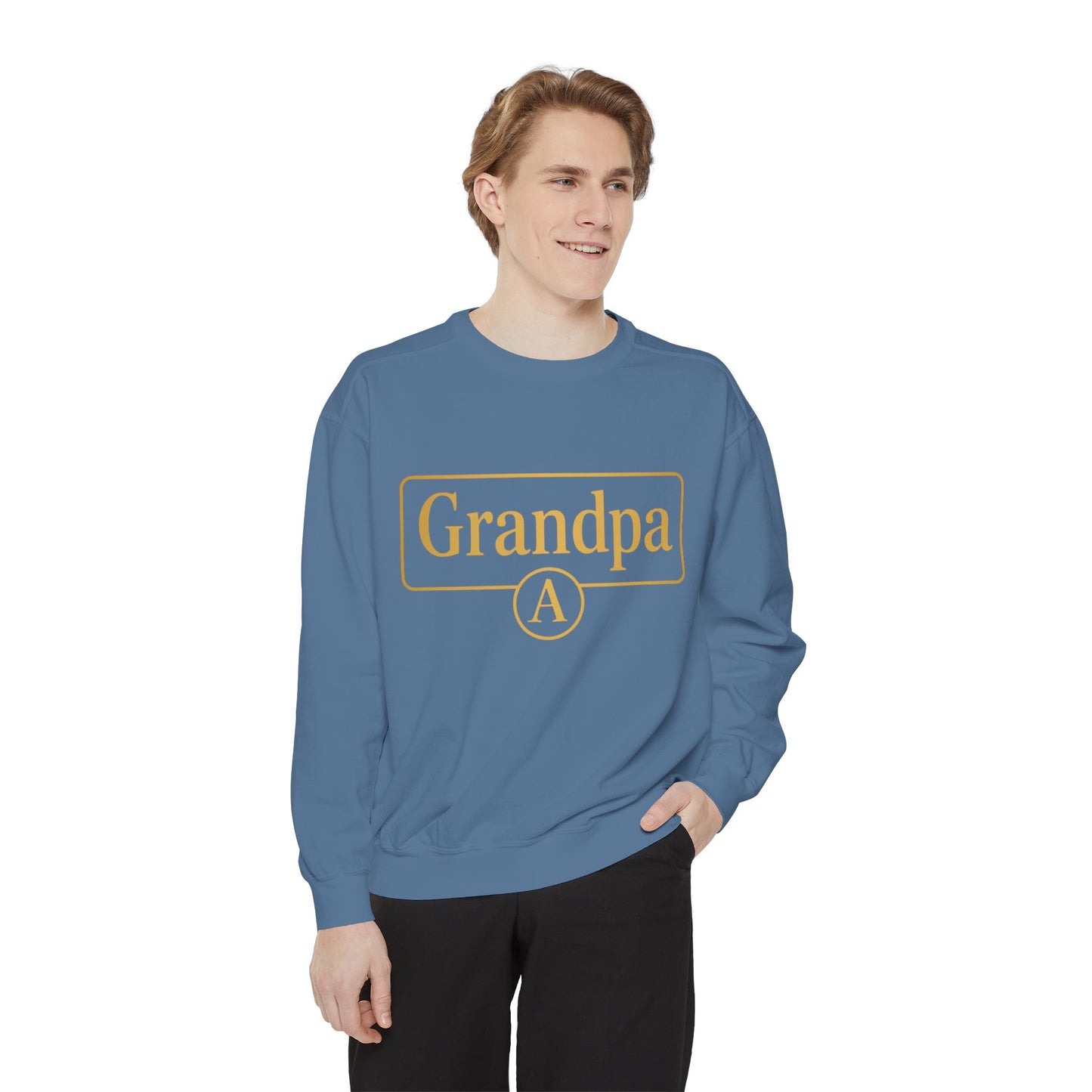 Grandpa Sweatshirt - Cozy Gift for Grandpa, Unisex Garment-Dyed Sweatshirt, Comfortable Casual Wear, Perfect for Family Gatherings, [...]