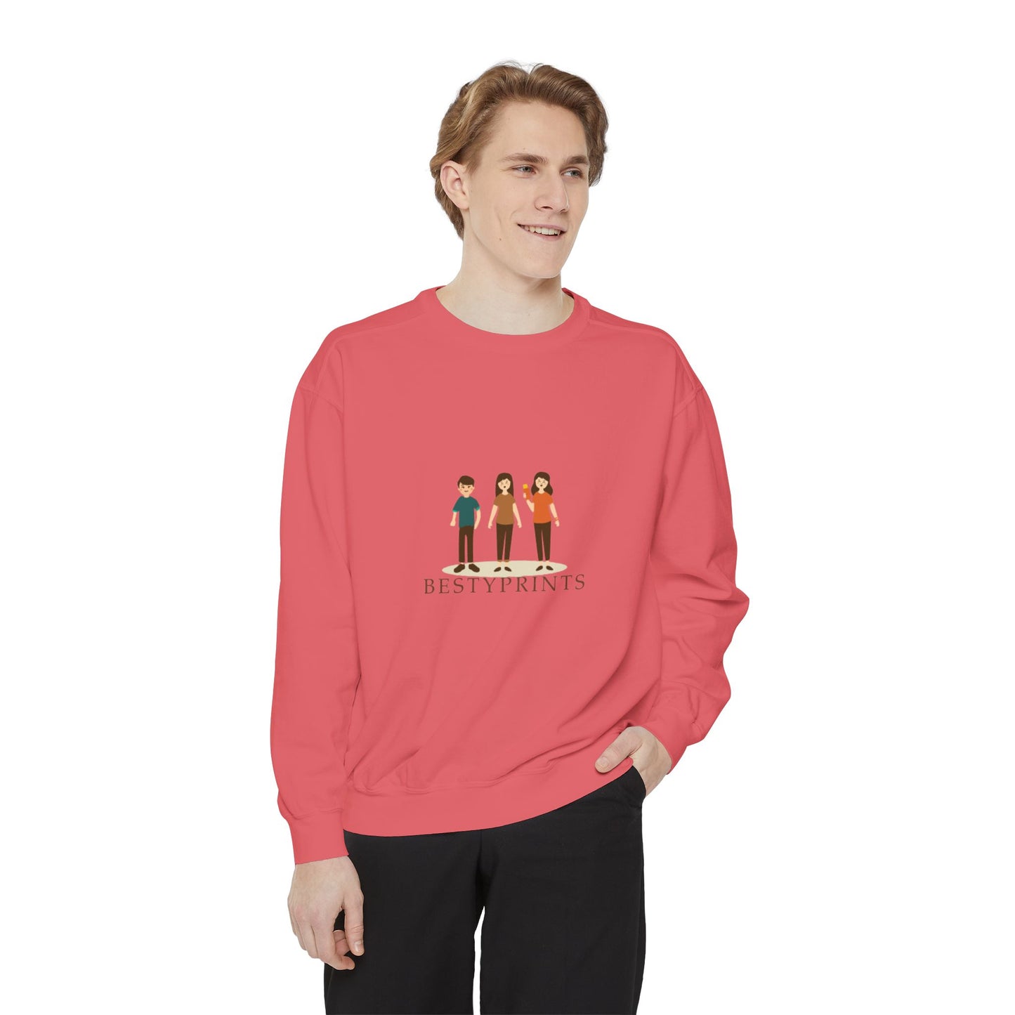 Cozy Unisex Garment-Dyed Sweatshirt with Whimsical Design | Comfortable Casualwear, Perfect for Gifting, Everyday Wear, Spring [...]