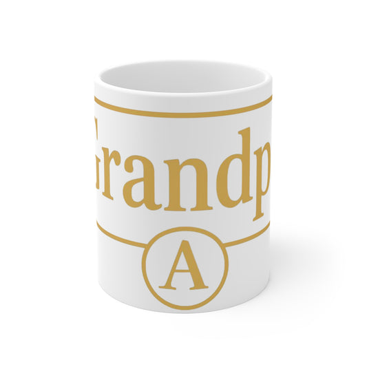 Personalized Grandparent Mug, Gift for Grandparents, Coffee Mug for Grandpa, Custom Mug for Father's Day, Birthday Gift for Granddad