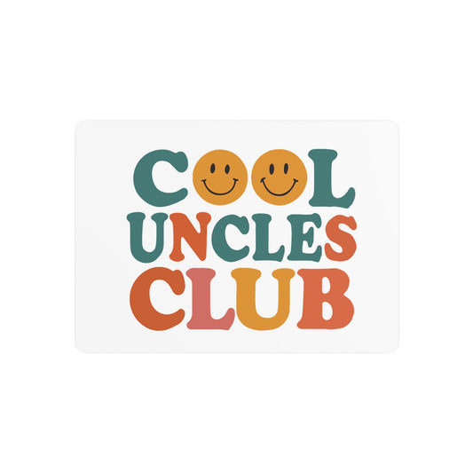 Cool Uncles Club Metal Art Sign, Home Decor, Wall Art, Gift for Uncles, Unique Sign, Family Celebration Decor