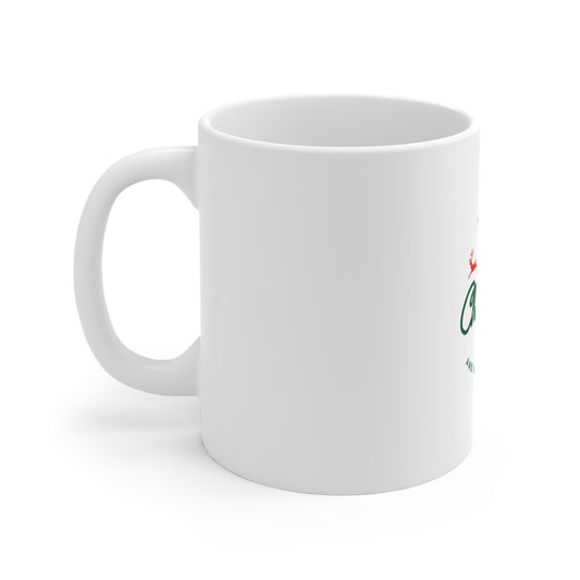 Christmas Cheer Mug - 11oz Coffee Cup, Holiday Gift, Festive Drinkware, Merry Christmas Decor, New Year Celebration