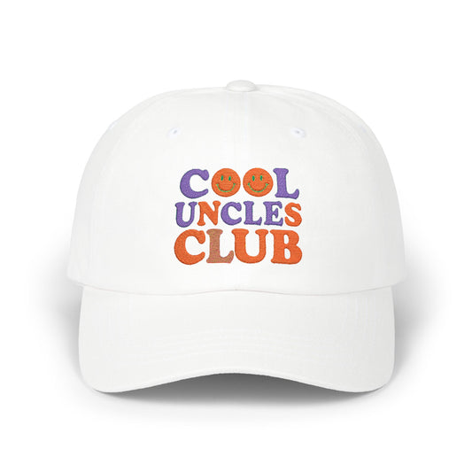 Cool Uncles Club Classic Dad Cap - Fun Gift for Uncles, Casual Wear, Outdoor Activities, Family Gatherings, Unique Accessories