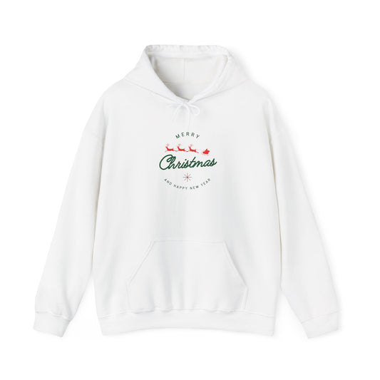 Merry Christmas Unisex Hoodie, Cozy Holiday Sweatshirt, Winter Wardrobe Essential, Gift for Him/Her, Festive Apparel