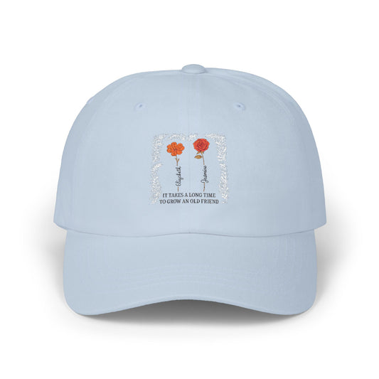 Classic Floral Dad Cap - Casual Style Hat for Dads, Perfect Gift for Father's Day, Summer Outing, Outdoors, Fun Fashion Accessory