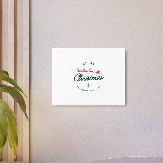 Merry Christmas Metal Art Sign, Holiday Decor, Christmas Gift, Wall Art, Seasonal Home Decoration