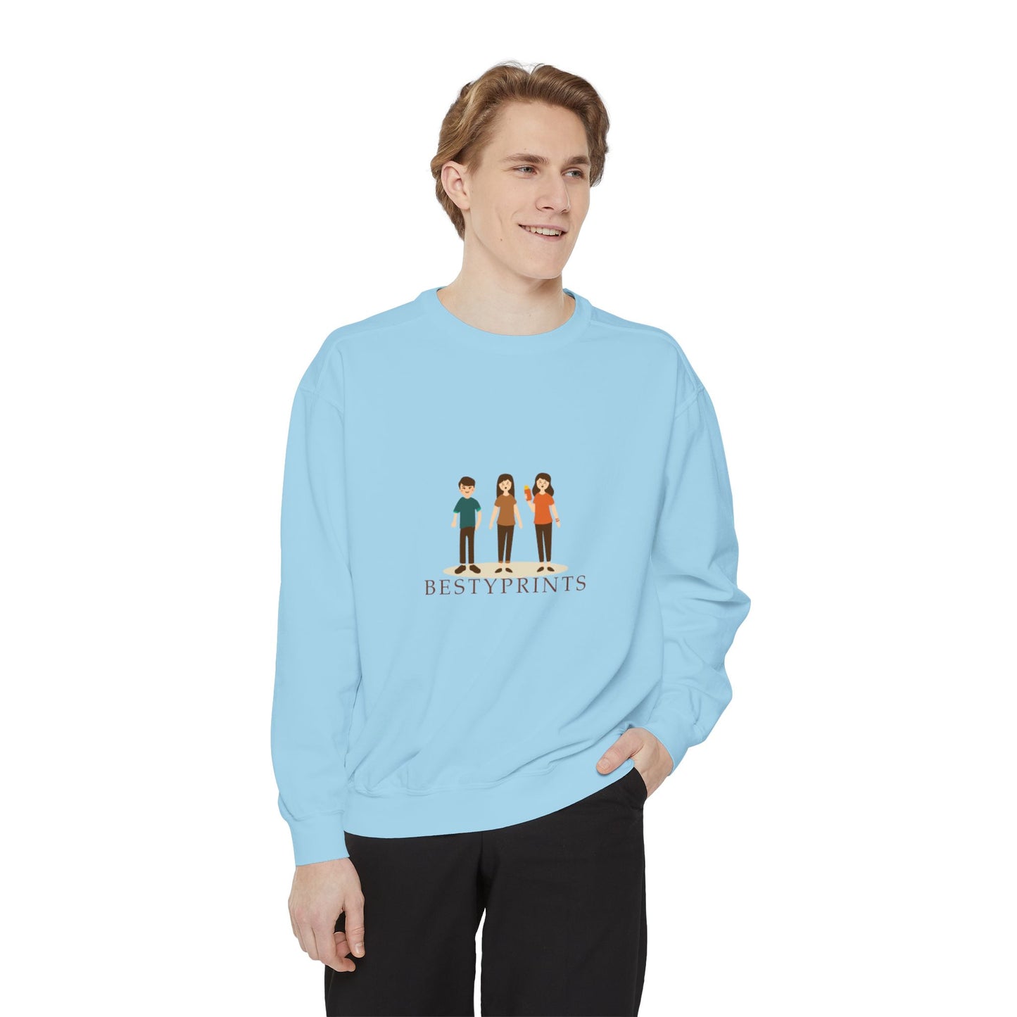 Cozy Unisex Garment-Dyed Sweatshirt with Whimsical Design | Comfortable Casualwear, Perfect for Gifting, Everyday Wear, Spring [...]