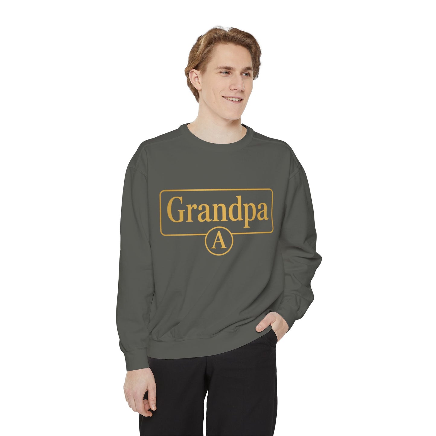 Grandpa Sweatshirt - Cozy Gift for Grandpa, Unisex Garment-Dyed Sweatshirt, Comfortable Casual Wear, Perfect for Family Gatherings, [...]