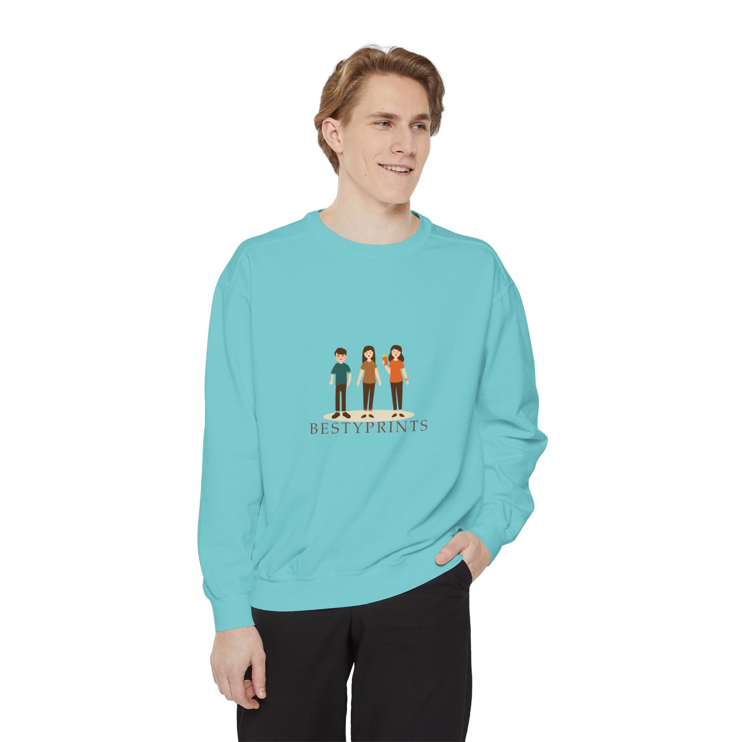 Cozy Unisex Garment-Dyed Sweatshirt with Whimsical Design | Comfortable Casualwear, Perfect for Gifting, Everyday Wear, Spring [...]