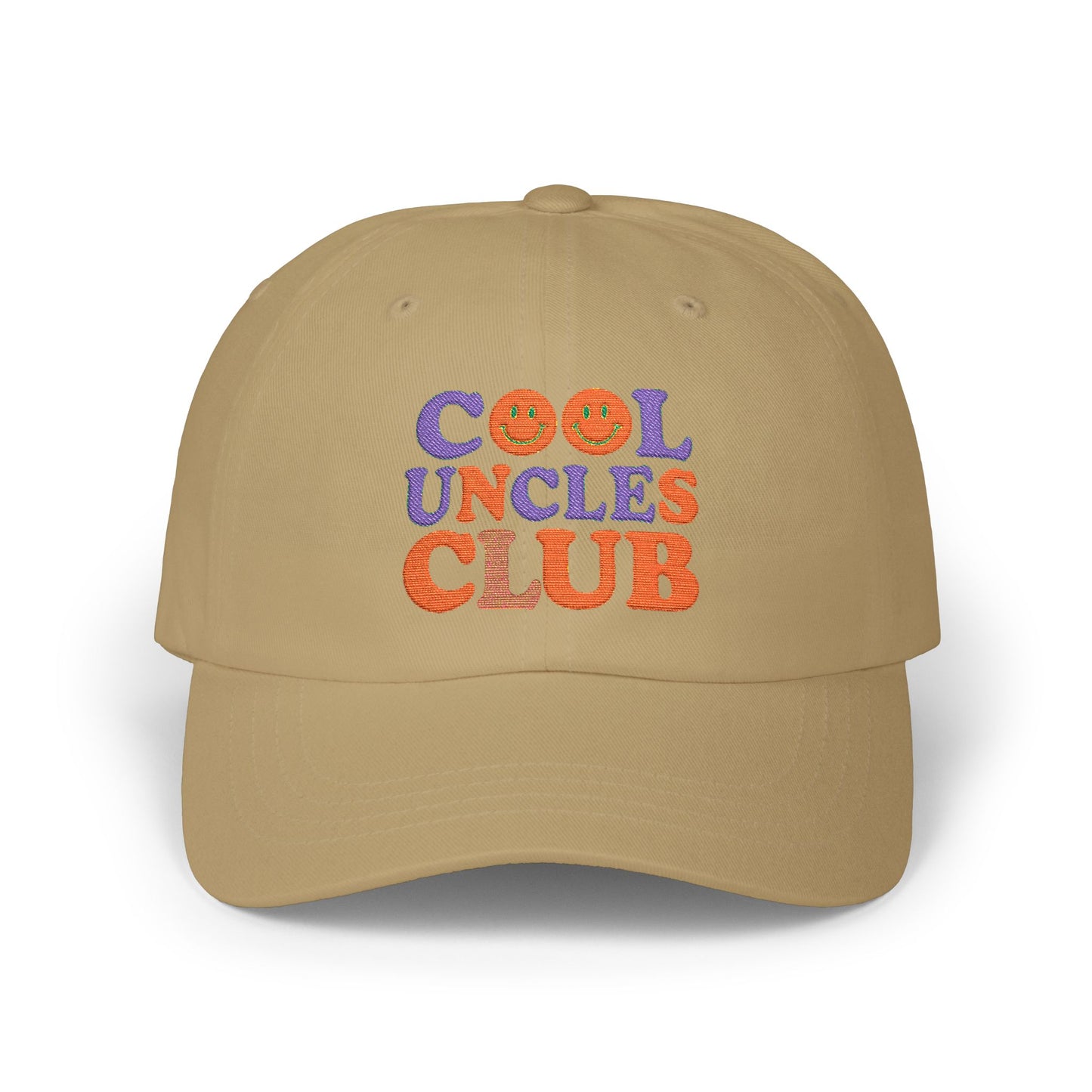 Cool Uncles Club Classic Dad Cap - Fun Gift for Uncles, Casual Wear, Outdoor Activities, Family Gatherings, Unique Accessories