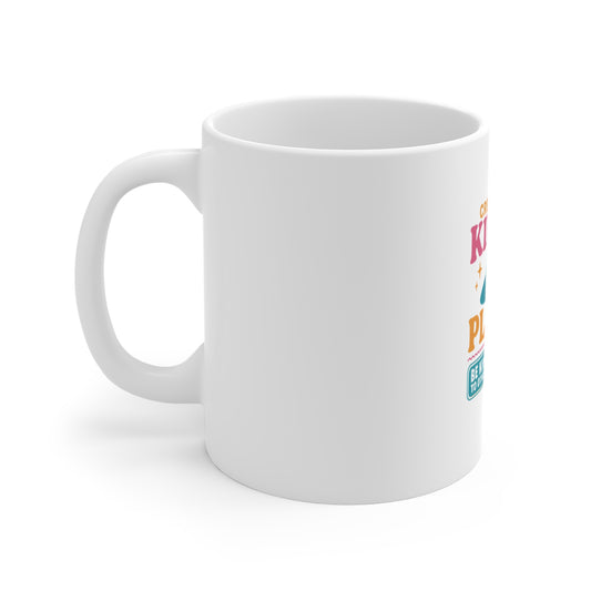 Kindness Inspiring 11oz Mug - Eco-Friendly Gift for Planet Lovers, Motivational Coffee Cup, Be Kind to Others, Self-Care Reminder, [...]