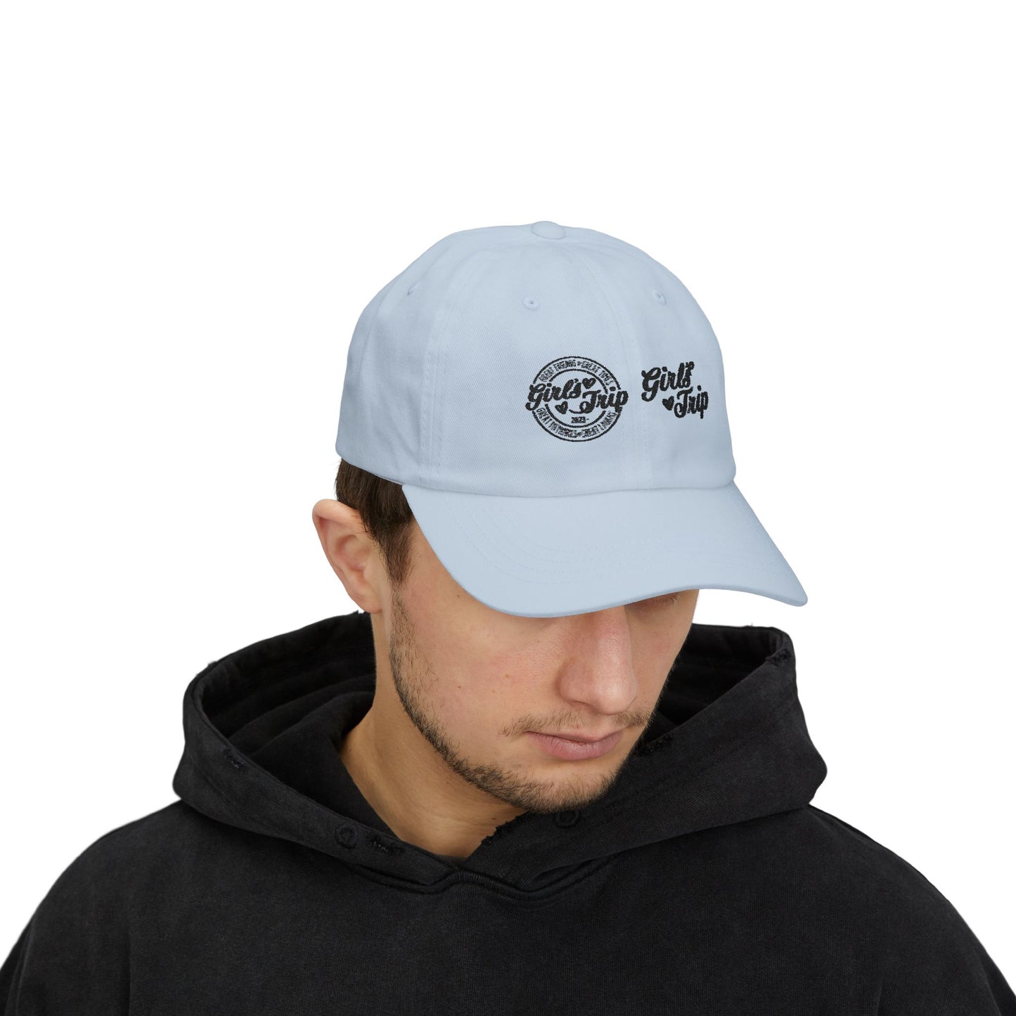 Girls Trip Classic Dad Cap, Embroidered Hat, Travel Accessory, Vacation Essentials, Gift for Friends