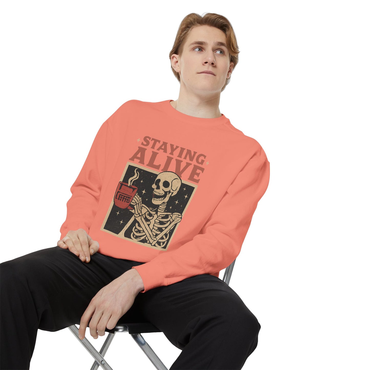 Unisex Garment-Dyed Sweatshirt