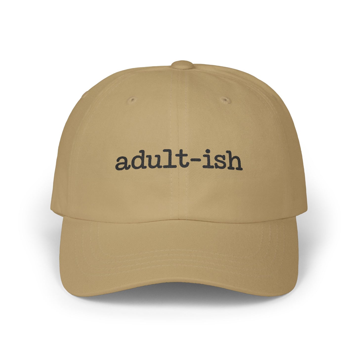 Classic Dad Cap: 'adult-ish' Casual Hat for Dads, Great Gift for Father's Day, Relaxed Style for Everyday Wear, Cool Dad Look, [...]
