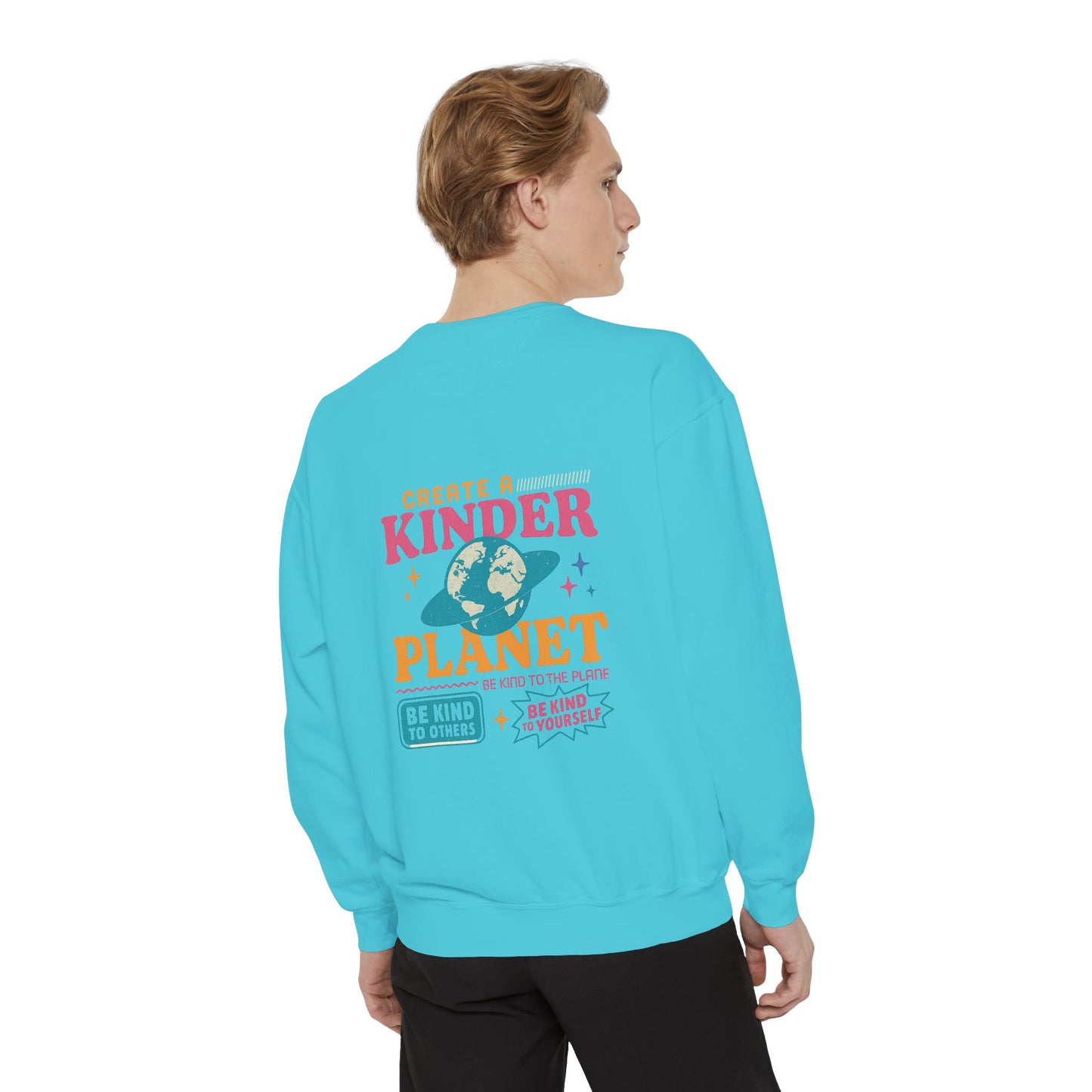 Unisex Garment-Dyed Sweatshirt with Kindness Message, Eco-Friendly Apparel, Trendy Sweatshirt, Gifts for Earth Lovers, Everyday [...]