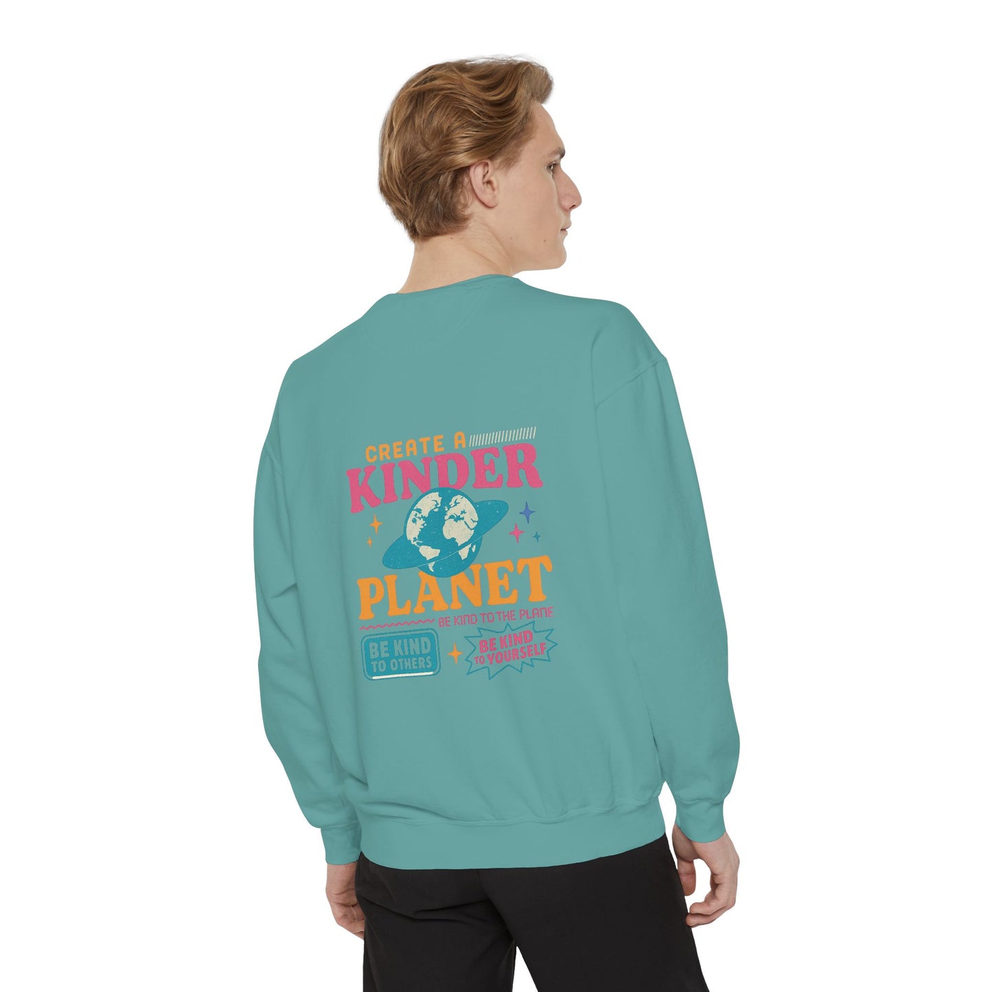 Unisex Garment-Dyed Sweatshirt with Kindness Message, Eco-Friendly Apparel, Trendy Sweatshirt, Gifts for Earth Lovers, Everyday [...]