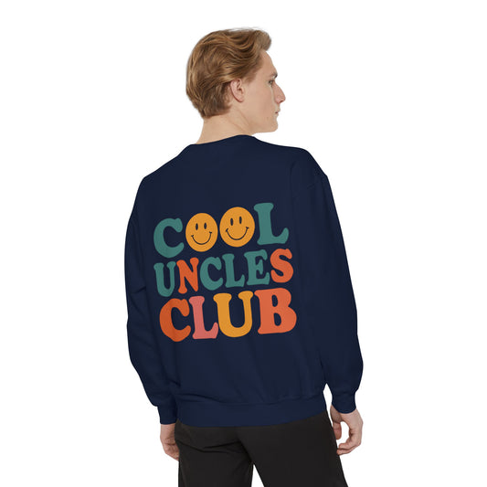 Cool Uncles Club Sweatshirt, Unisex Fashion, Cozy Gift for Dads, Family Reunion, Hipster Style, Casual Wear