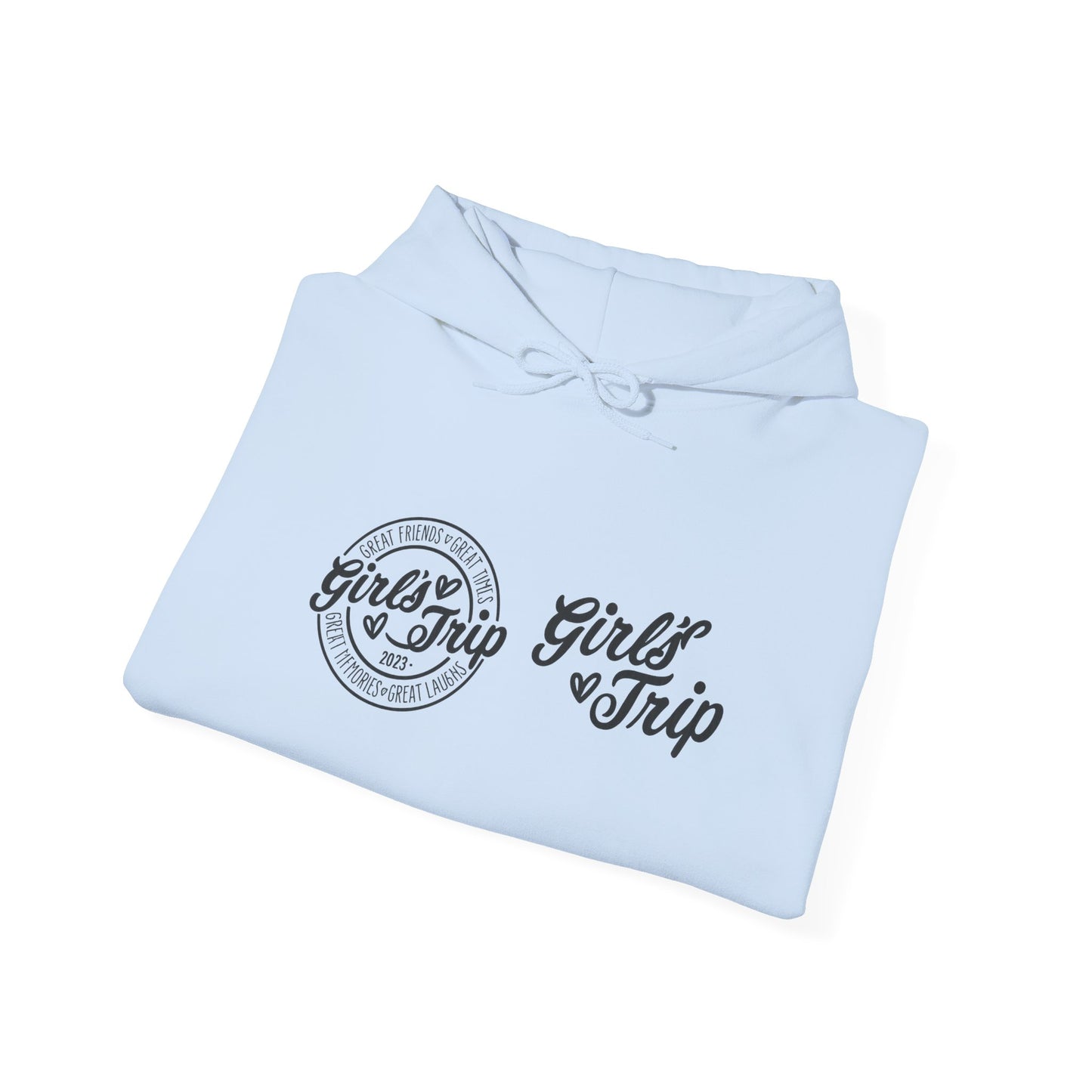 Girls' Trip Unisex Hoodie – Perfect for BFF Getaways, Travel Friends, Group Retreats, Women’s Adventure Wear, Travel Gifts