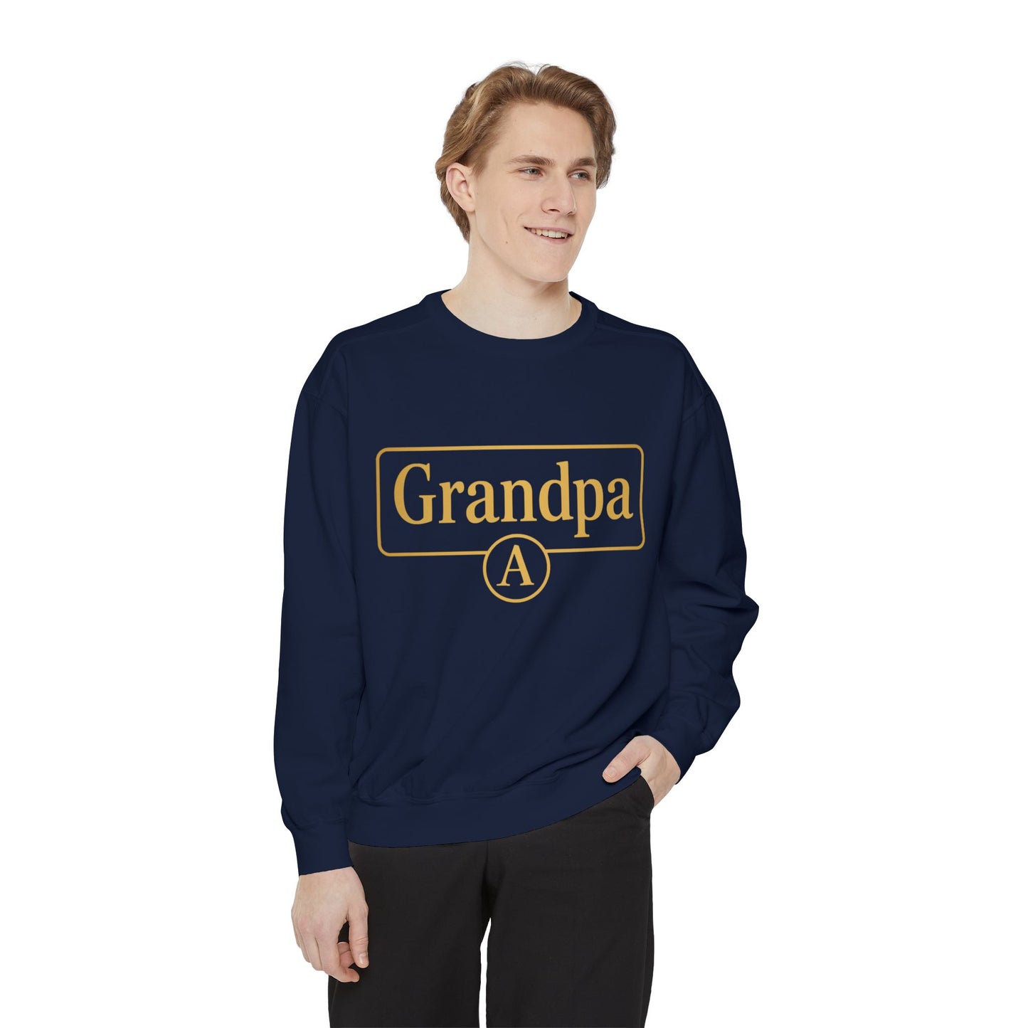 Grandpa Sweatshirt - Cozy Gift for Grandpa, Unisex Garment-Dyed Sweatshirt, Comfortable Casual Wear, Perfect for Family Gatherings, [...]