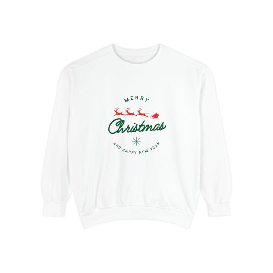 Merry Christmas Unisex Sweatshirt, Cozy Holiday Apparel, Gift for Him/Her, Festive Sweatshirt, New Year Celebrations