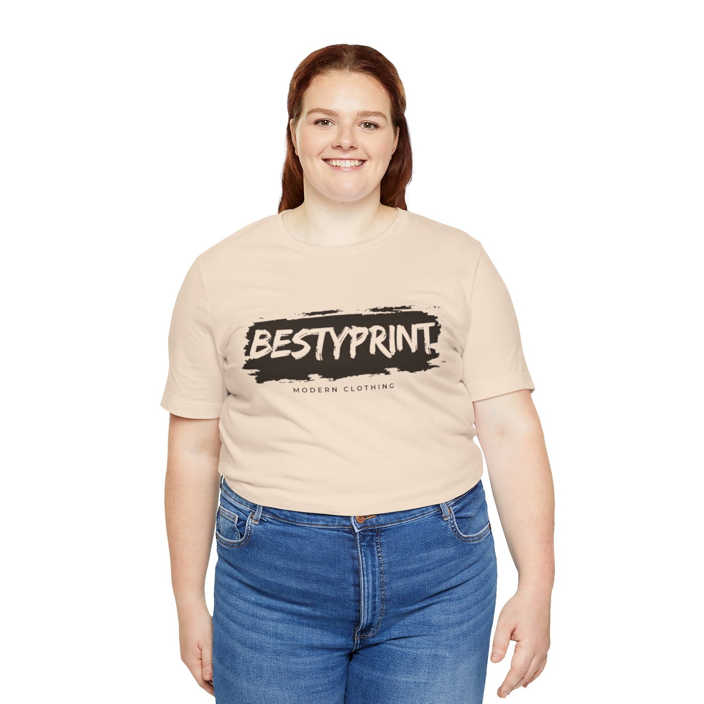 Modern Graphic Unisex Tee, Casual Streetwear, Bestyprint T-Shirt, Gift for Him or Her, Everyday Wear, Summer Fashion, Trendy Style