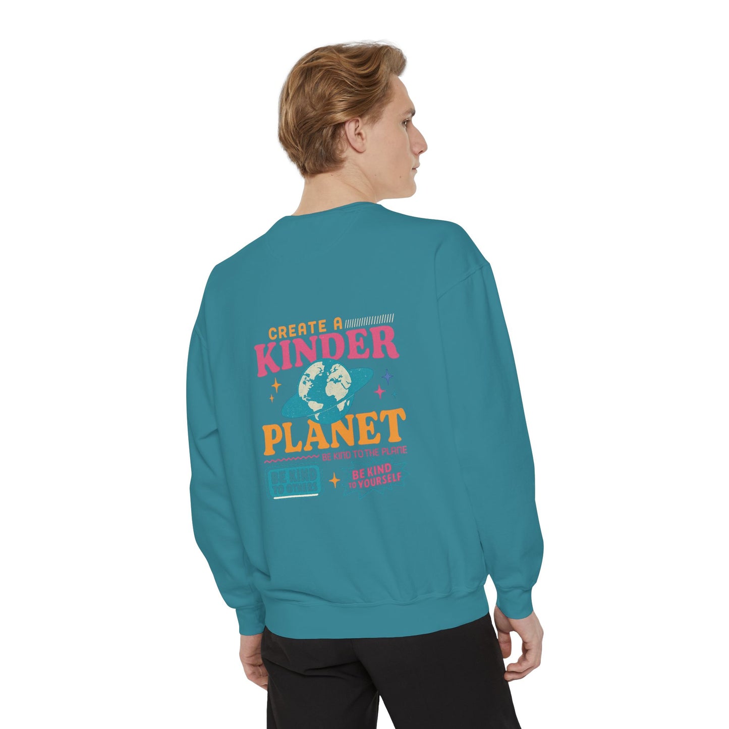 Unisex Garment-Dyed Sweatshirt with Kindness Message, Eco-Friendly Apparel, Trendy Sweatshirt, Gifts for Earth Lovers, Everyday [...]