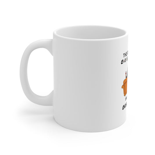 Best Friends Mug | Customizable Friendship Coffee Cup | Gift for Besties | Gift for Friends | Fun Friendship Mug