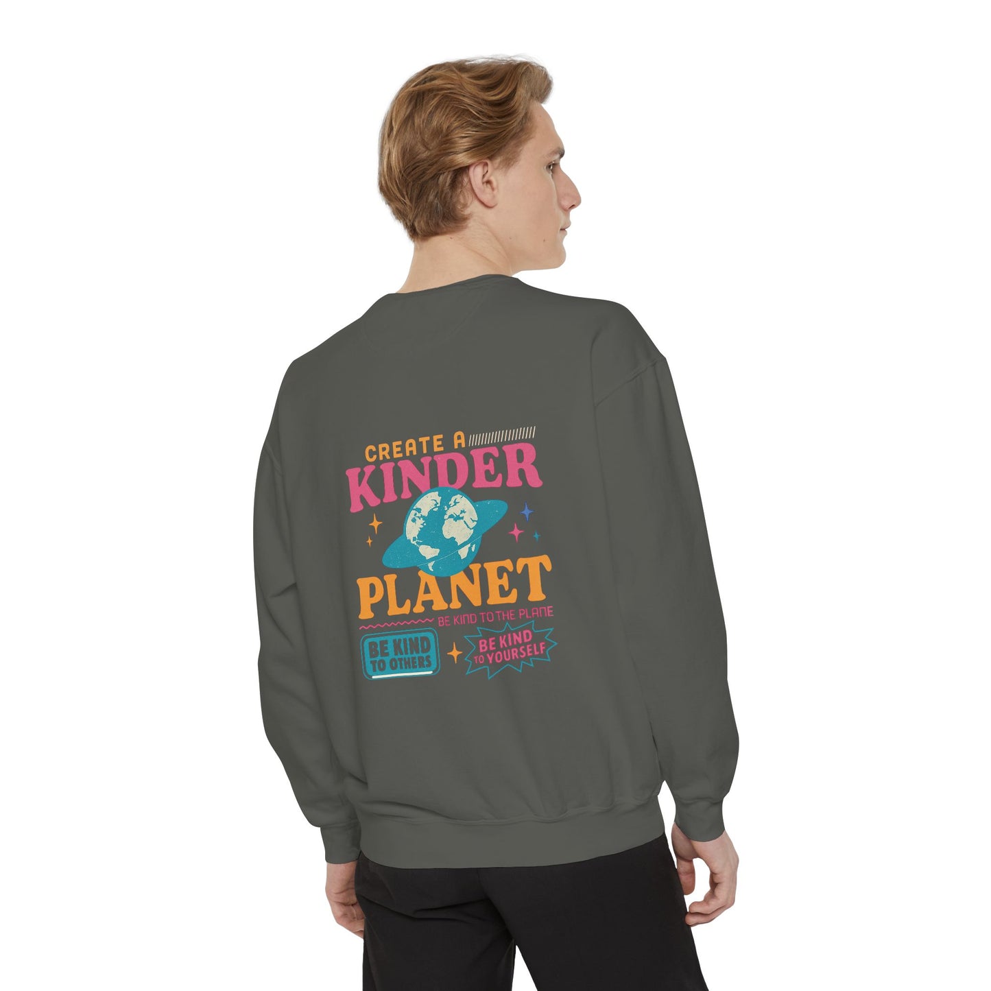 Unisex Garment-Dyed Sweatshirt with Kindness Message, Eco-Friendly Apparel, Trendy Sweatshirt, Gifts for Earth Lovers, Everyday [...]