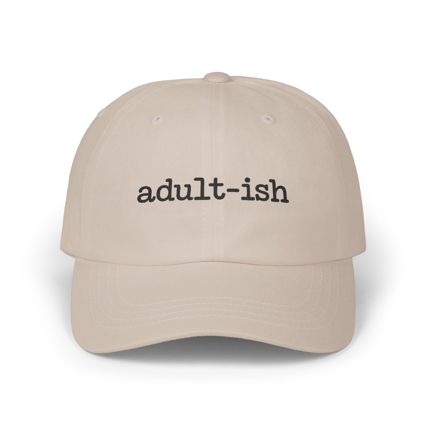 Classic Dad Cap: 'adult-ish' Casual Hat for Dads, Great Gift for Father's Day, Relaxed Style for Everyday Wear, Cool Dad Look, [...]