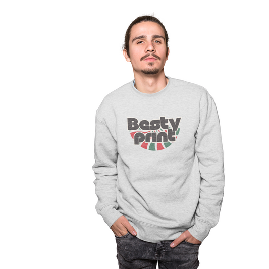 Trendy Unisex Sweatshirt with 'Booty Print' Design, Cozy Casual Wear, Gift Idea for Friends, Festival Fashion, Everyday Comfort